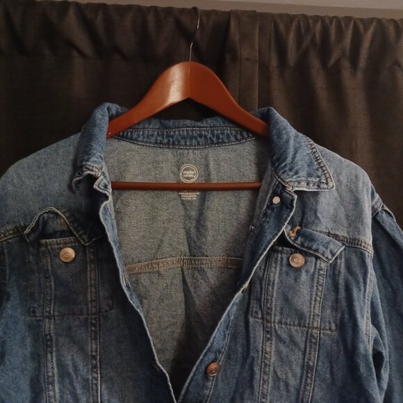 Wonder Nation Embroidered Start Denim Jean Jacket Kids size Xl (14/16 Plus ) - Picture 4 of 6